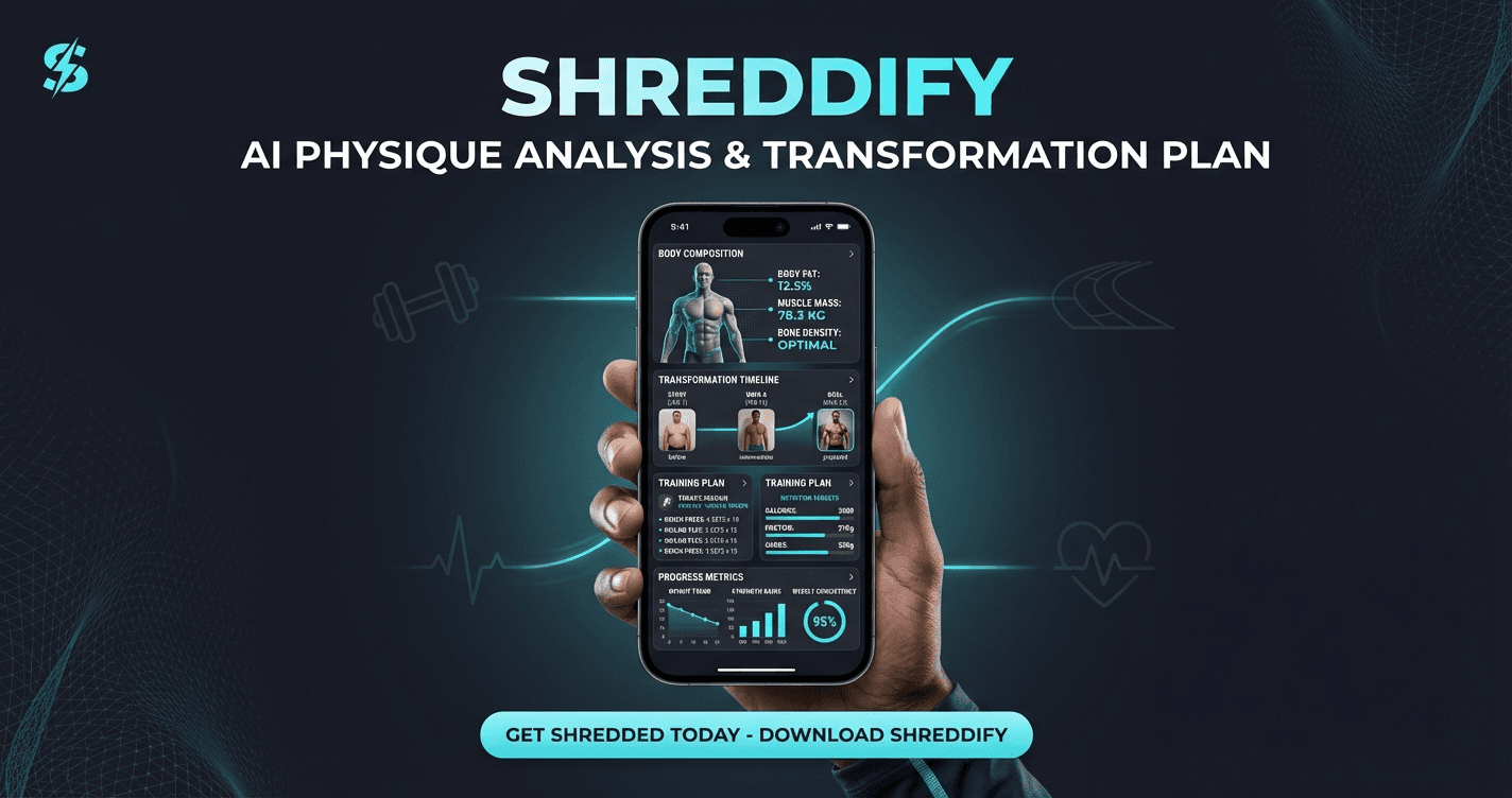 Shreddify physique scan preview